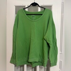 Green Crewneck Sweatshirt